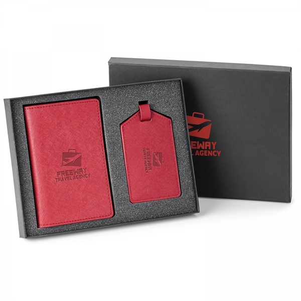 Kit includes P521 2-Piece gift box   ST147 Toscano RFID... from ASI 88660 Spector & Co.