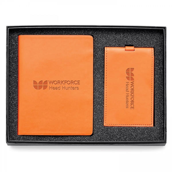 Kit includes. G527 Donald luggage tag.  ST145 Donald RFID passport... from ASI 88660 Spector & Co.