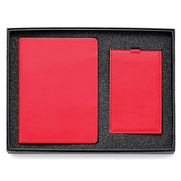 Kit includes. G527 Donald luggage tag.  ST145 Donald RFID passport... from ASI 88660 Spector & Co.