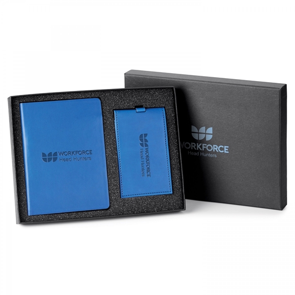 Kit includes. G527 Donald luggage tag.  ST145 Donald RFID passport... from ASI 88660 Spector & Co.