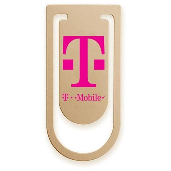 Shield silkscreened bookmark clip (.018" thick).... from ASI 69240 MasterCast LTD / MasterCast