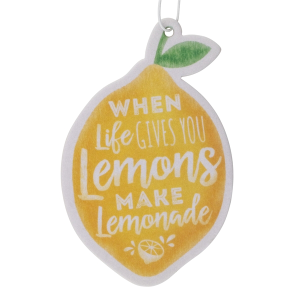 4" x 3.85" two sided paper custom air freshener with hanging... from ASI 52263 EMT / EMT EMT EASY
