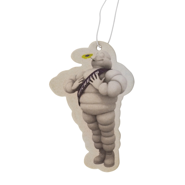 4" x 3.85" two sided paper custom air freshener with hanging... from ASI 52263 EMT / EMT EMT EASY