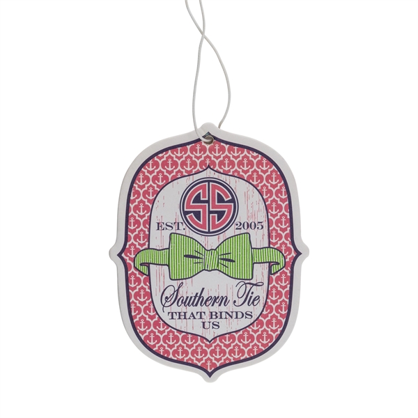 4" x 3.85" two sided paper custom air freshener with hanging... from ASI 52263 EMT / EMT EMT EASY