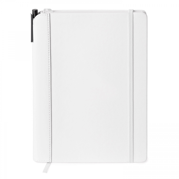 Combo includes ST4237 vinyl journal with 192 ivory lined pages non-refillable... from ASI 88660 Spector & Co.