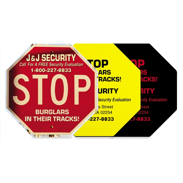 This Octagon Jar Opener is ideal as a stop sign or... from ASI 38980 Bay State Specialty Co