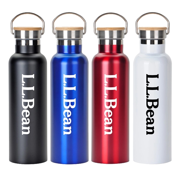 20 oz. stainless steel water bottle with double wall vacuum insulation,... from ASI 90807 Tekweld