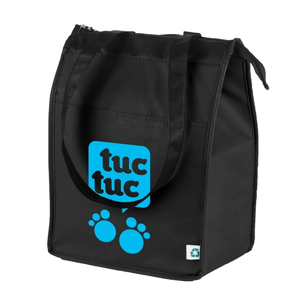 90+ GSM Recyclable Non-woven Polypropylene with zipper-top closure and front slip-pocket.... from ASI 40544 Binaco