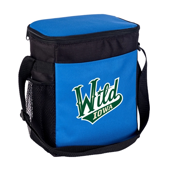 600 Denier Polyester 12-can cooler which can fit tall sports bottles... from ASI 40544 Binaco