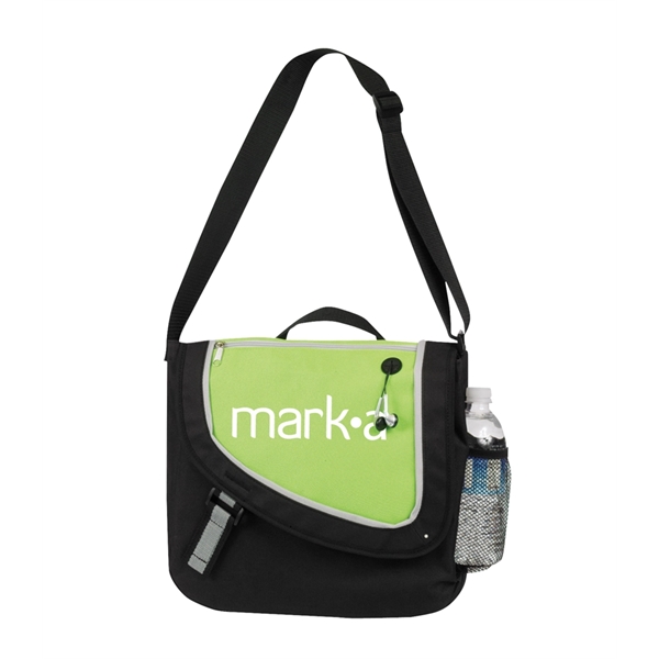 Messenger bag, made of 600 denier polyester.... from ASI 40544 Binaco / Binaline