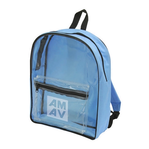 Backpack with PVC zippered main compartment.... from ASI 40544 Binaco / Binaline