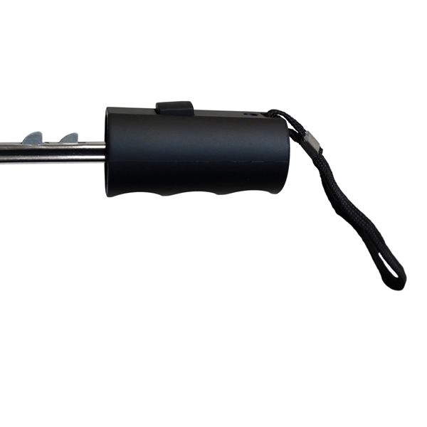 Eye-catching heathered fabric on this umbrella, with automatic-opening feature, and it... from ASI 89955 StrombergBrand / Stromberg Brand Stromberg