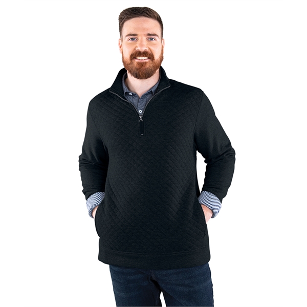 Our stylish and comfortable Men's Franconia Quilted Pullover gives a classic... from ASI 44620 Charles River Apparel