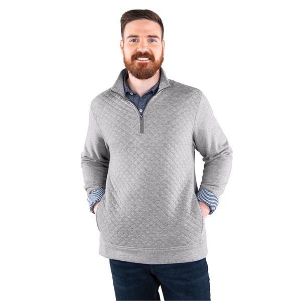 Our stylish and comfortable Men's Franconia Quilted Pullover gives a classic... from ASI 44620 Charles River Apparel