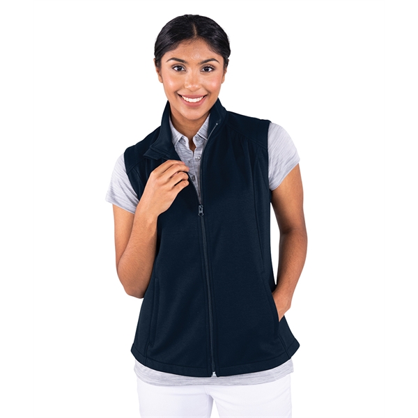 Our Women's Seaport Full Zip Performance Vest combines a professional look... from ASI 44620 Charles River Apparel