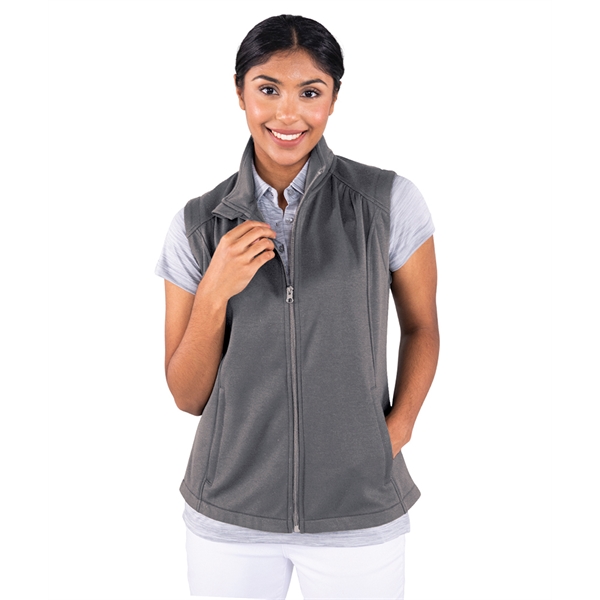 Our Women's Seaport Full Zip Performance Vest combines a professional look... from ASI 44620 Charles River Apparel