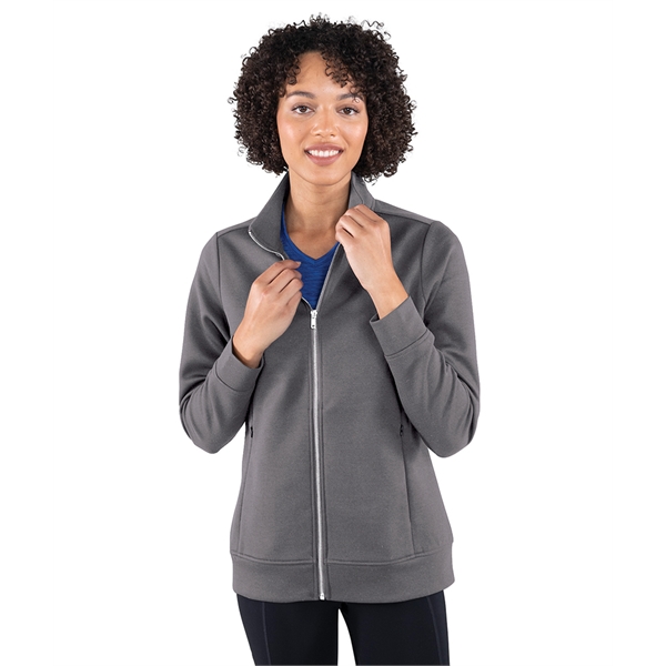Our Women's Seaport Full Zip Performance Jacket is universally flattering, featuring... from ASI 44620 Charles River Apparel