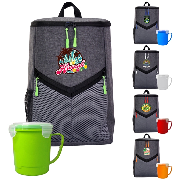 Victory Soup Backpack Cooler Set... from ASI 30208 A P Specialties / AP Specialties