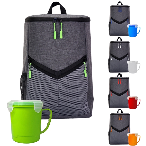 Victory Soup Backpack Cooler Set... from ASI 30208 A P Specialties / AP Specialties