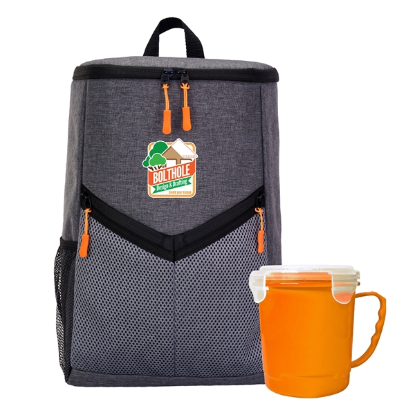 Victory Soup Backpack Cooler Set... from ASI 30208 A P Specialties / AP Specialties