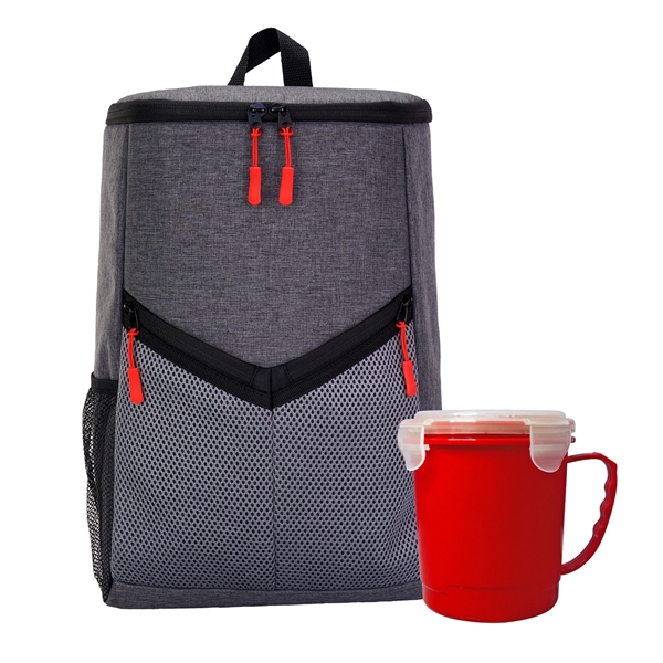 Victory Soup Backpack Cooler Set... from ASI 30208 A P Specialties / AP Specialties