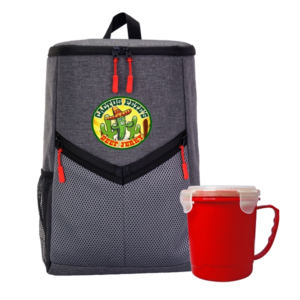 Victory Soup Backpack Cooler Set... from ASI 30208 A P Specialties / AP Specialties