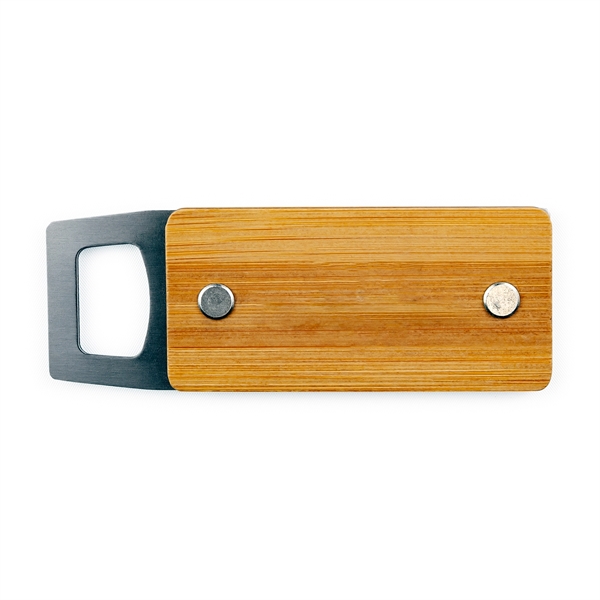Bamboo Bottle Opener. This trendy compact bamboo bottle opener is great... from ASI 99030 Zipline / Zipline®