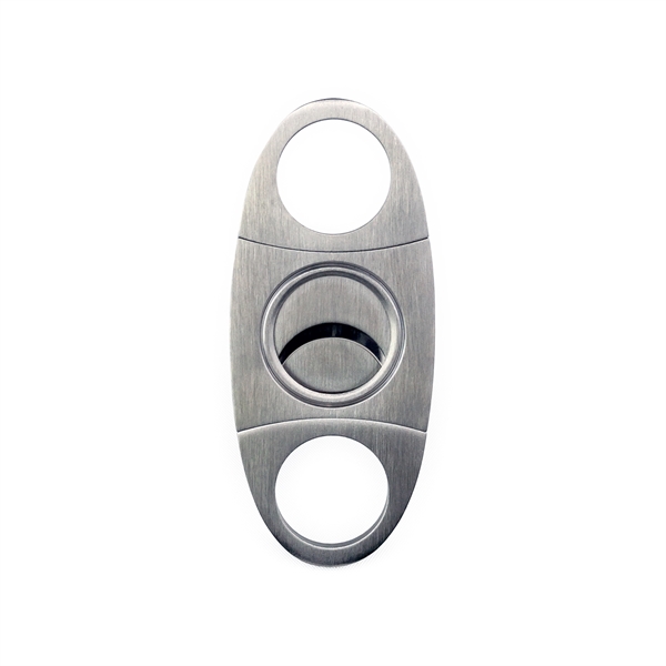 Stainless steel cigar cutter with classic double blades guillotine... from ASI 99030 Zipline / Zipline®