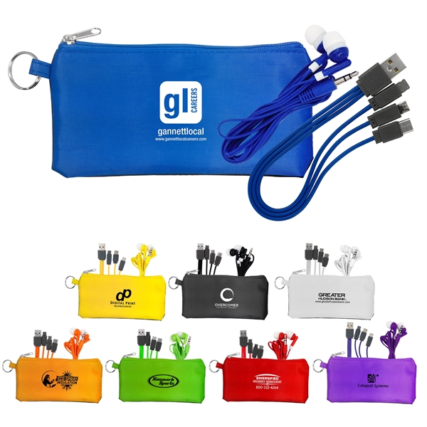 Large Stretchy Cable & Buds Set... from ASI 30208 A P Specialties / AP Specialties