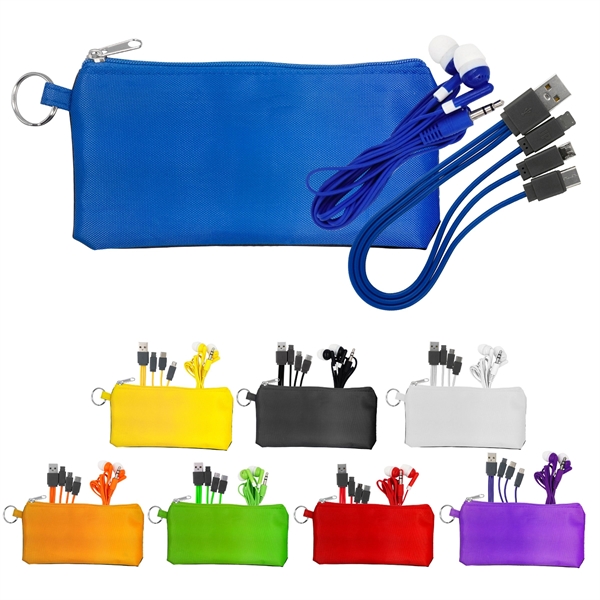 Large Stretchy Cable & Buds Set... from ASI 30208 A P Specialties / AP Specialties