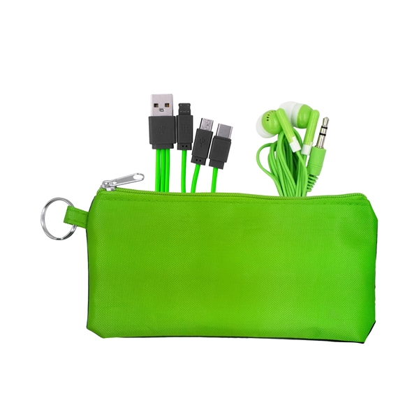 Large Stretchy Cable & Buds Set... from ASI 30208 A P Specialties / AP Specialties