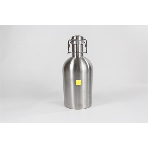 Stainless Growler. Features: 64 oz. capacity, 18/8 stainless steel with no... from ASI 99030 Zipline / Zipline®
