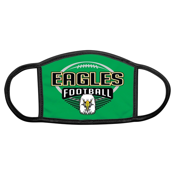 4" x 6" custom printed childs fabric face mask with nose... from ASI 92531 Unique Custom Products / UCP