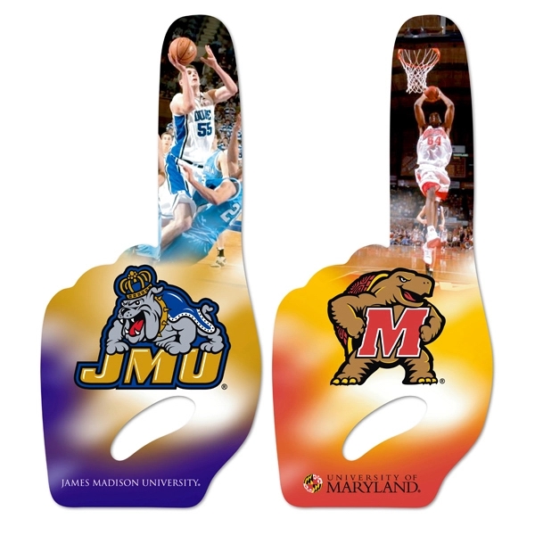 Recyclable polypropylene "number one" novelty hand in assorted colors and styles.... from ASI 68207 MAC Specialties Ltd / Sport Products