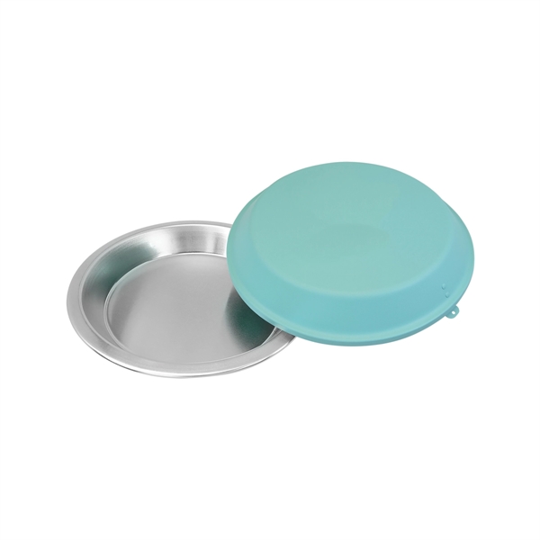 9" x 9" x 1.5" powder-coated aluminum cake pan with lid.... from ASI 74601 Calico