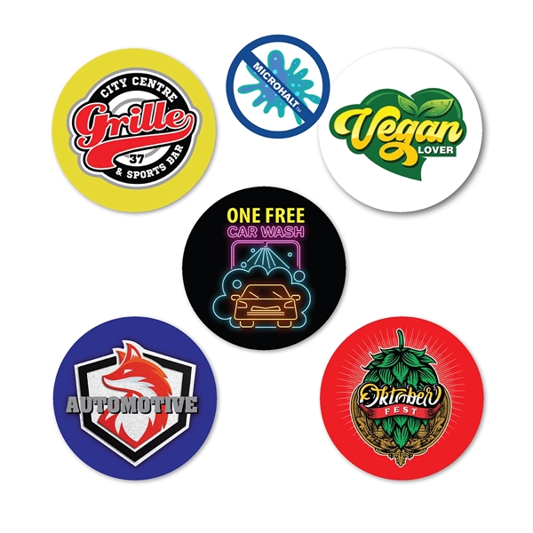 MicroHalt Plastic Token, Full Color Digital... from ASI 30270 Aakron Line