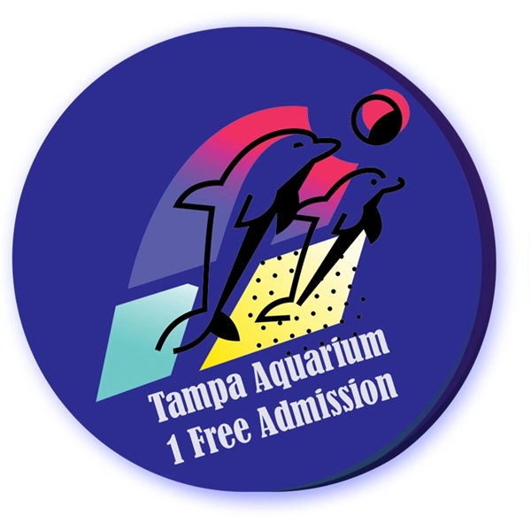 MicroHalt Plastic Token, Full Color Digital... from ASI 30270 Aakron Line