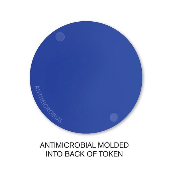 MicroHalt Plastic Token, Full Color Digital... from ASI 30270 Aakron Line