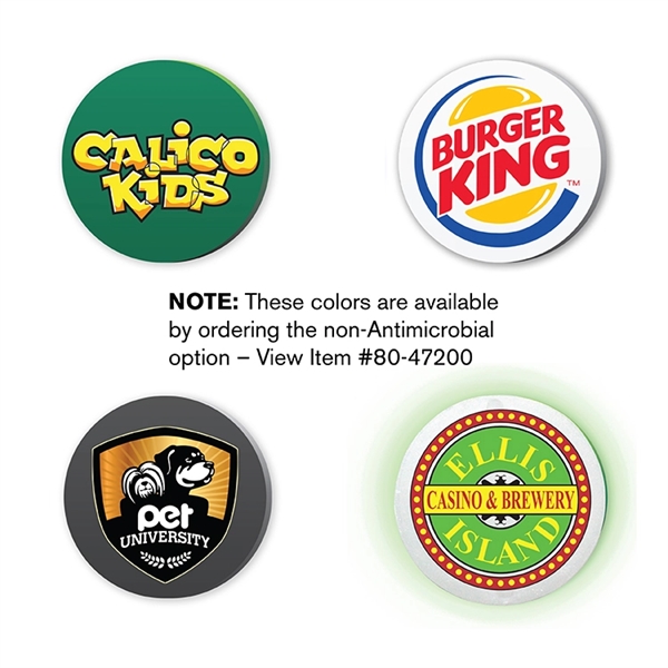 MicroHalt Plastic Token, Full Color Digital... from ASI 30270 Aakron Line