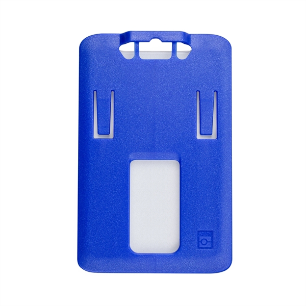 Durable, rigid plastic, credit card size badge holders protect smart cards... from ASI 79898 Promovision / PROMOVISION