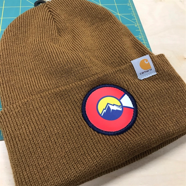 Full-Color Sublimated Patches with Embroidered Satin Stitch Border... from ASI 38195 Overnightline