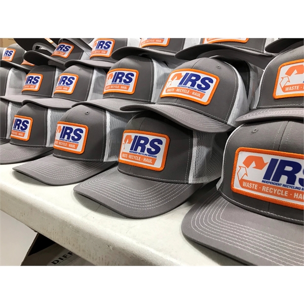 Richardson 112 Trucker Hat with Sublimated Patch... from ASI 38195 Overnightline