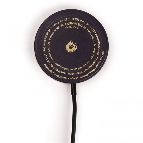 Wireless charging just got easier! Snap on the eco-friendly Wheat Recycled... from ASI 88660 Spector & Co.