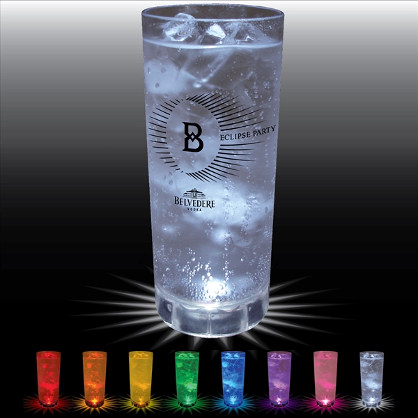 Light-Up Plastic Tumbler. Choice of 9 Lights with 2 lighting effects,... from ASI 61952 Howw Mfg Co Inc / Howw USA