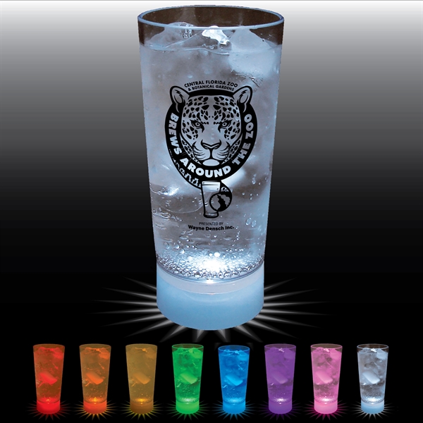 Light-Up Plastic Tumbler. Choice of 9 Lights with 2 lighting effects,... from ASI 61952 Howw Mfg Co Inc / Howw USA