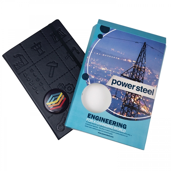 Properly convey your message with the Notebook Wrap Edge. This custom... from ASI 88660 Spector & Co.