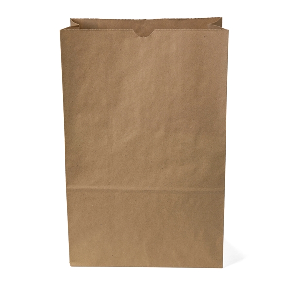 57# Brown Paper Barrel Bag.... from ASI 37940 Bag Makers Inc