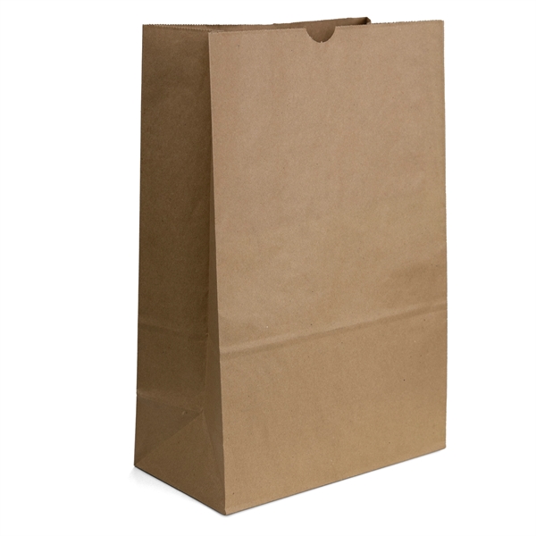 57# Brown Paper Barrel Bag.... from ASI 37940 Bag Makers Inc