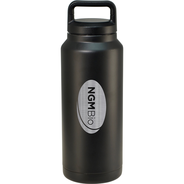 1 liter stainless steel tumbler with twist on/off lid and plastic... from ASI 71920 Moderne Glass Company Inc / Glass America® MB Works Premium Line