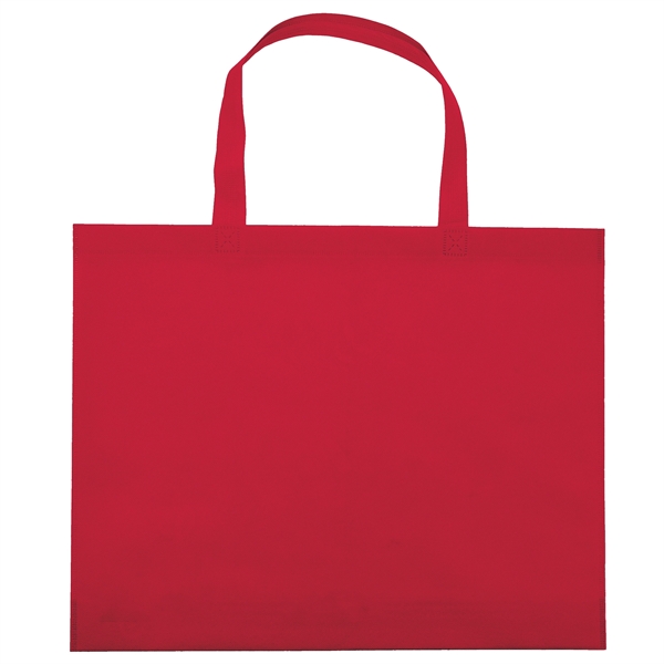 Budget non woven tote with heat-sealed handles.... from ASI 37940 Bag Makers Inc